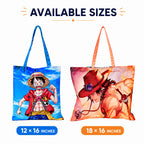 Custom Anime Canvas Tote Bag