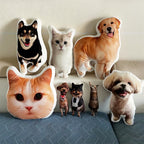 Cadeaux personnalisés Oreillers en forme d'animaux + Coussin de garnissage